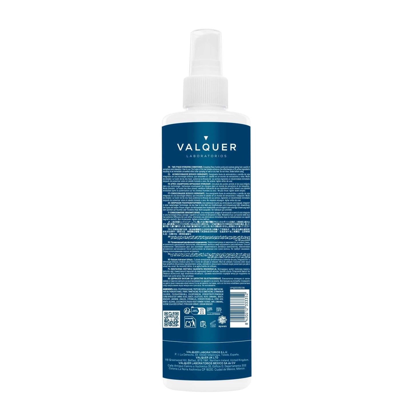 Acondicionador bifásico ultrahidratante para cabellos secos - 300 ml - Montber Professional Brand