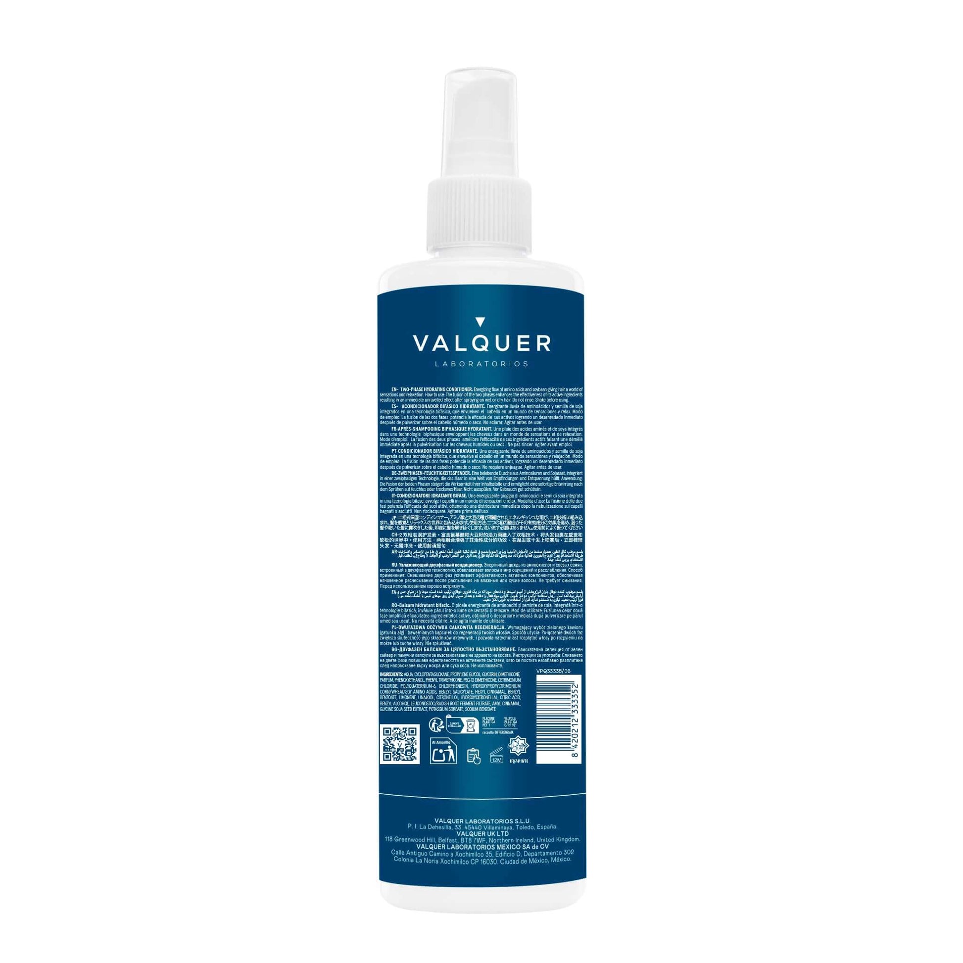 Acondicionador bifásico ultrahidratante para cabellos secos - 300 ml - Montber Professional Brand