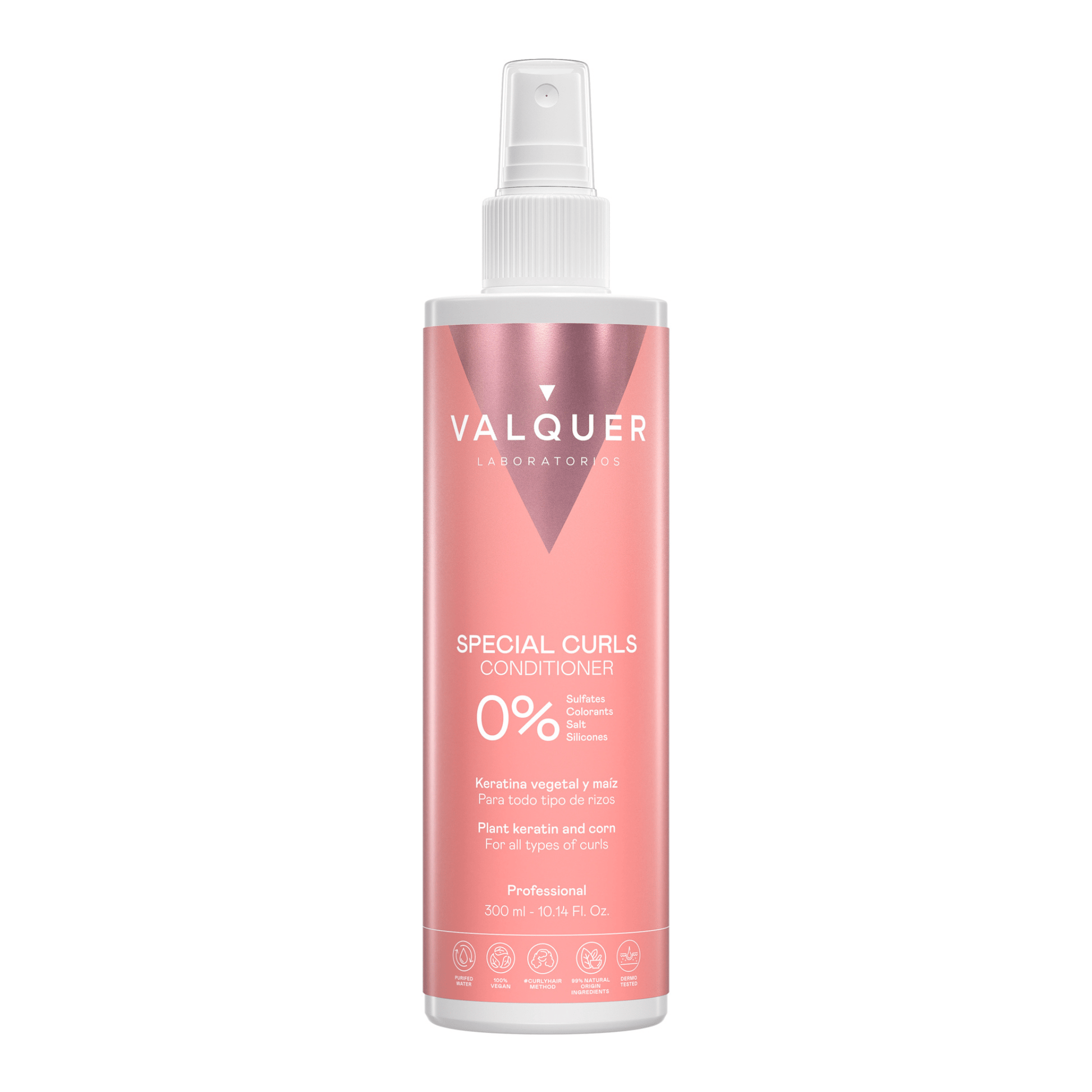 Acondicionador rizos apto para Método Curly (Sin Aclarado). Leave in - 300ml - Montber Professional Brand