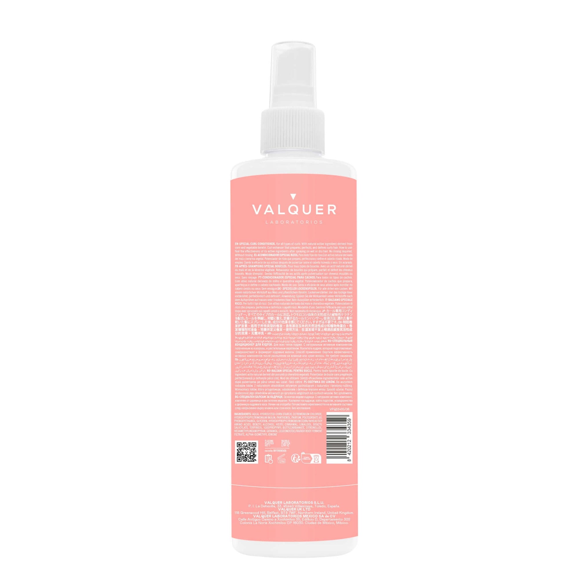 Acondicionador rizos apto para Método Curly (Sin Aclarado). Leave in - 300ml - Montber Professional Brand