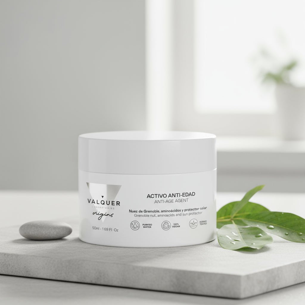 Activo Facial Anti - Edad – Protección, Firmeza y Nutrición con Nuez de Grenoble - Montber Professional Brand