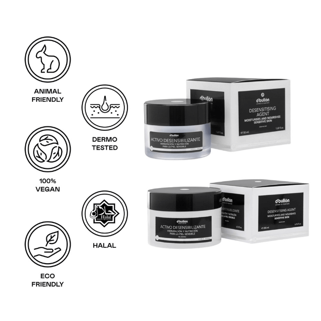 Activo facial desensibilizante Pieles sensibles - Montber Professional Brand