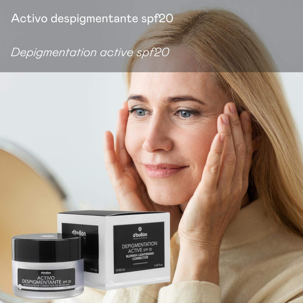 Activo facial despigmentante SPF 20 - 50 ml - Montber Professional Brand
