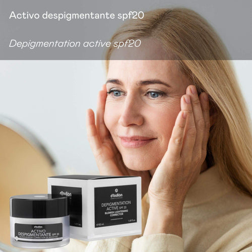 Activo facial despigmentante SPF 20 - 50 ml - Montber Professional Brand