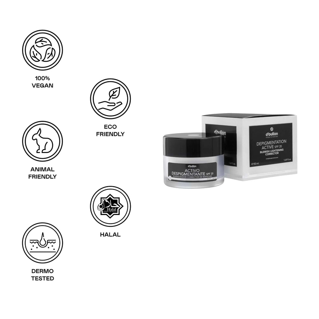 Activo facial despigmentante SPF 20 - 50 ml - Montber Professional Brand