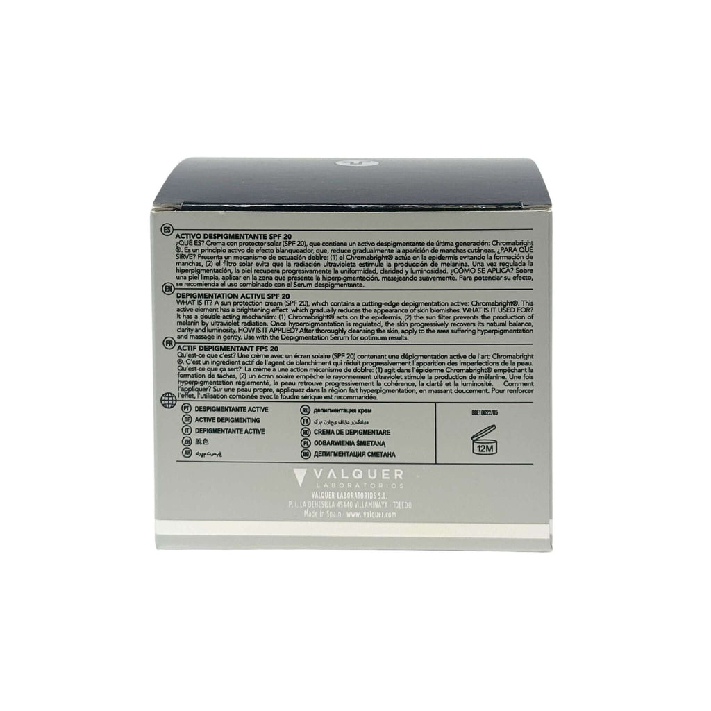 Activo facial despigmentante SPF 20 - 50 ml - Montber Professional Brand