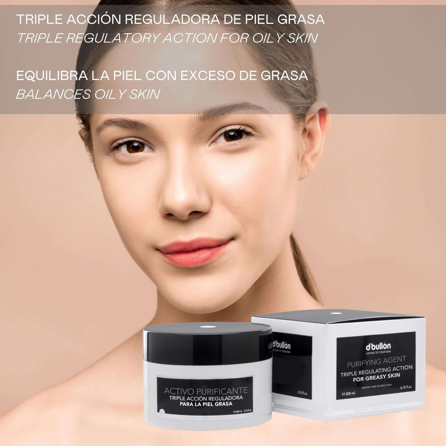Activo Facial Purificante – Triple Acción para Piel Grasa - Montber Professional Brand