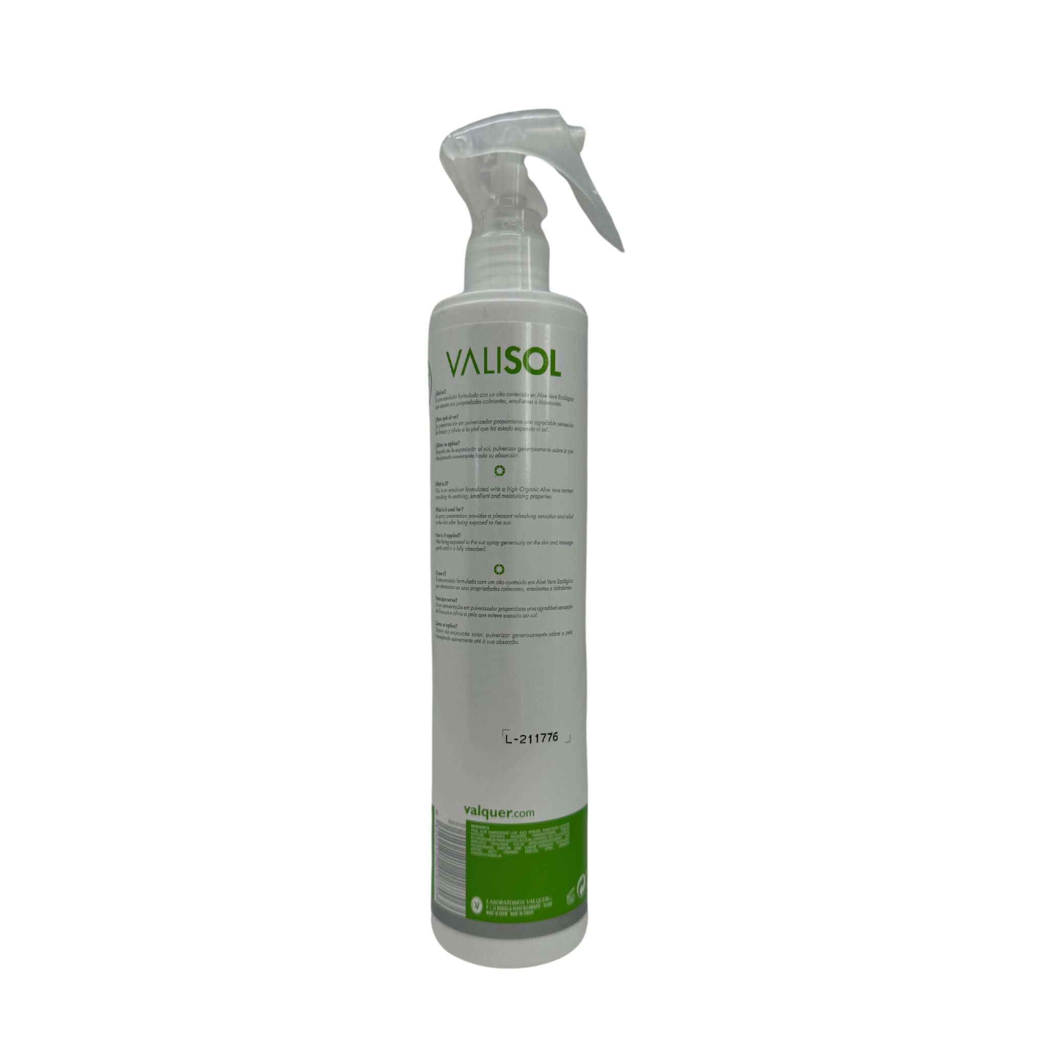 Aftersun aloe vera en spray - 300 ml - Montber Professional Brand