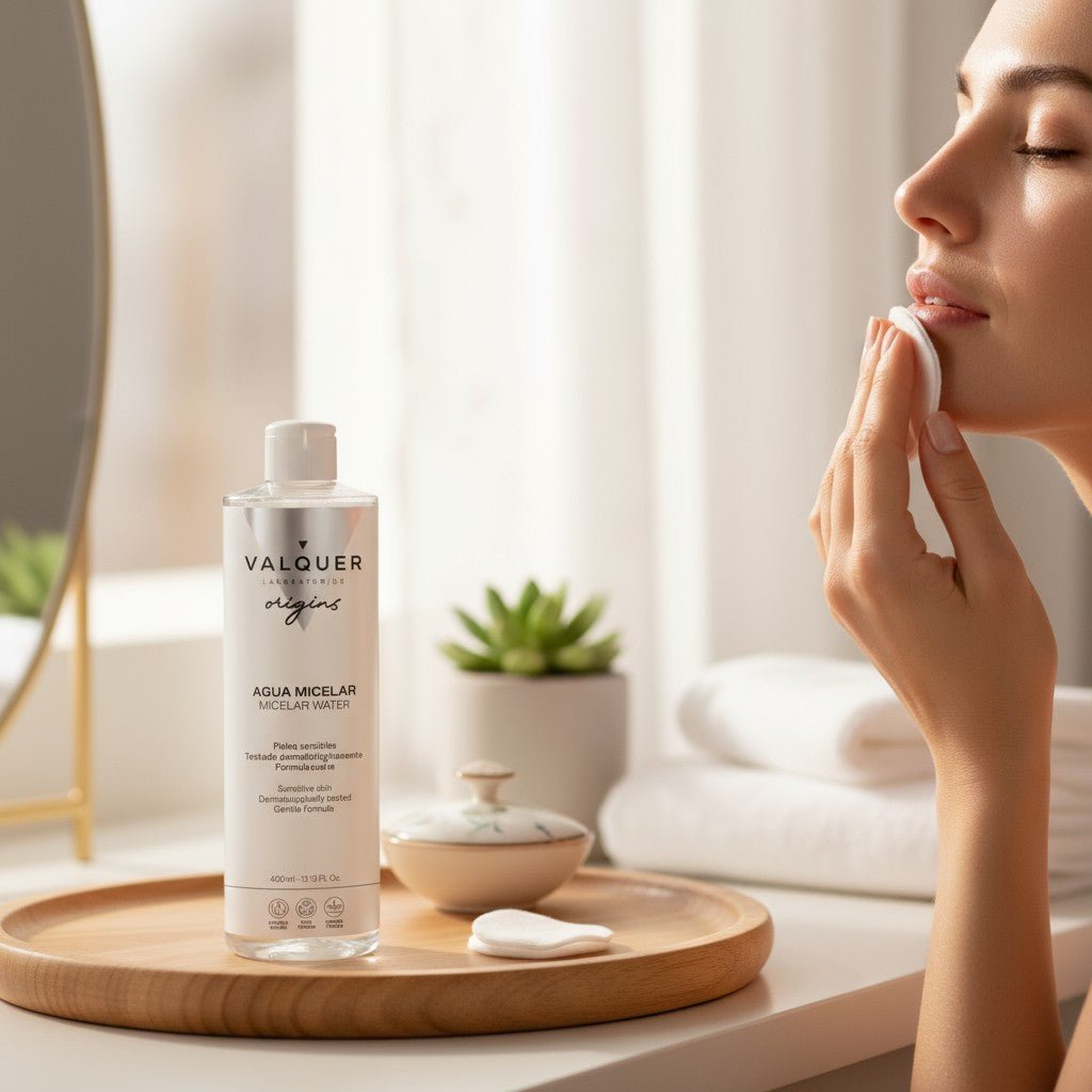 Agua Micelar para Pieles sensibles - Limpieza Suave y Eficaz Sin Perfume - 400 ml - Montber Professional Brand