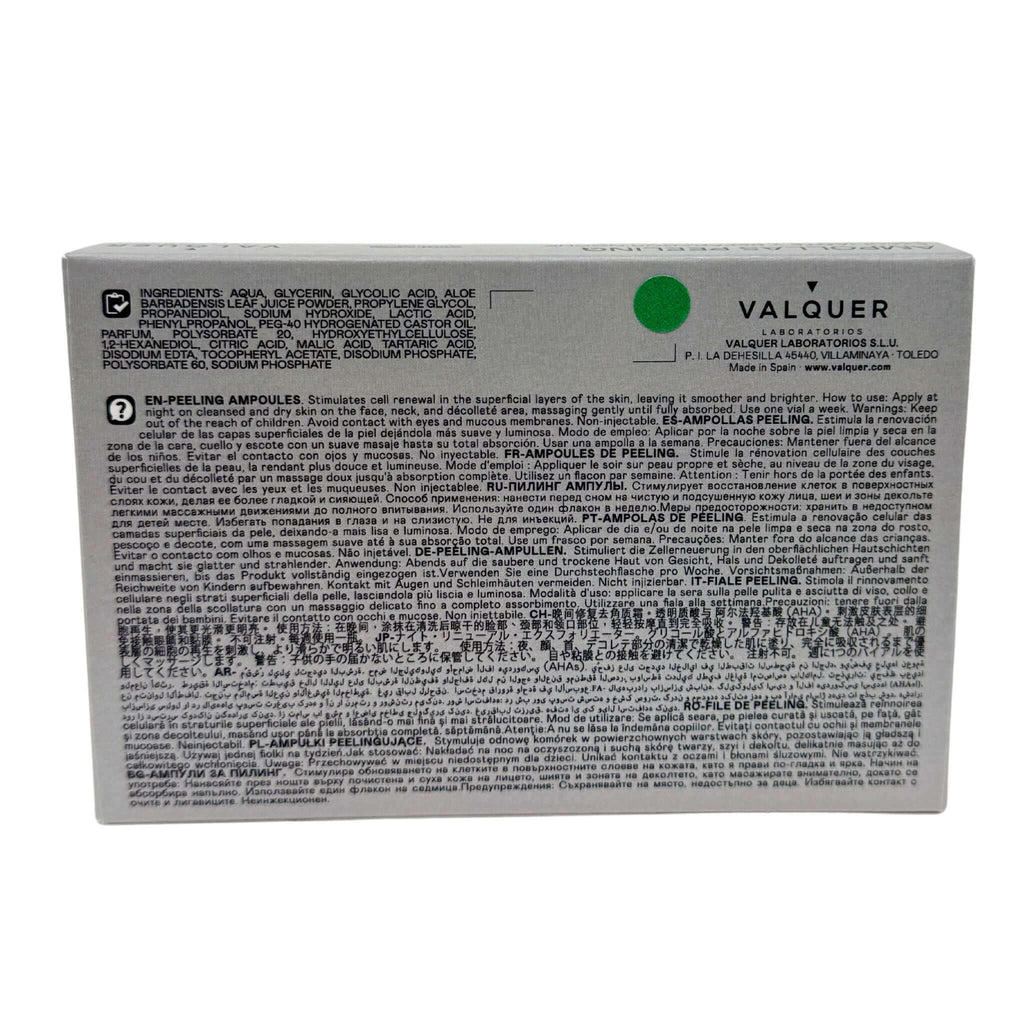 Ampollas peeling - 5 x 2 ml - Montber Professional Brand