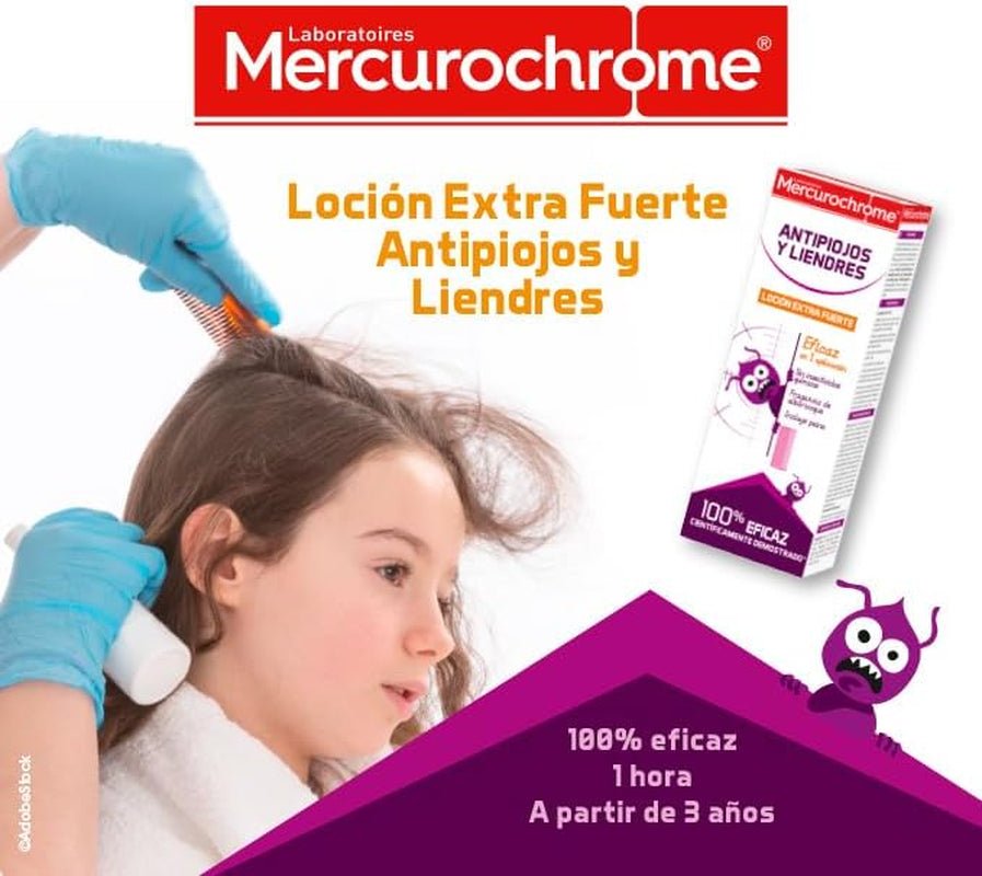Antipiojos Y Liendres - Loción Extra Fuerte - Montber Professional Brand