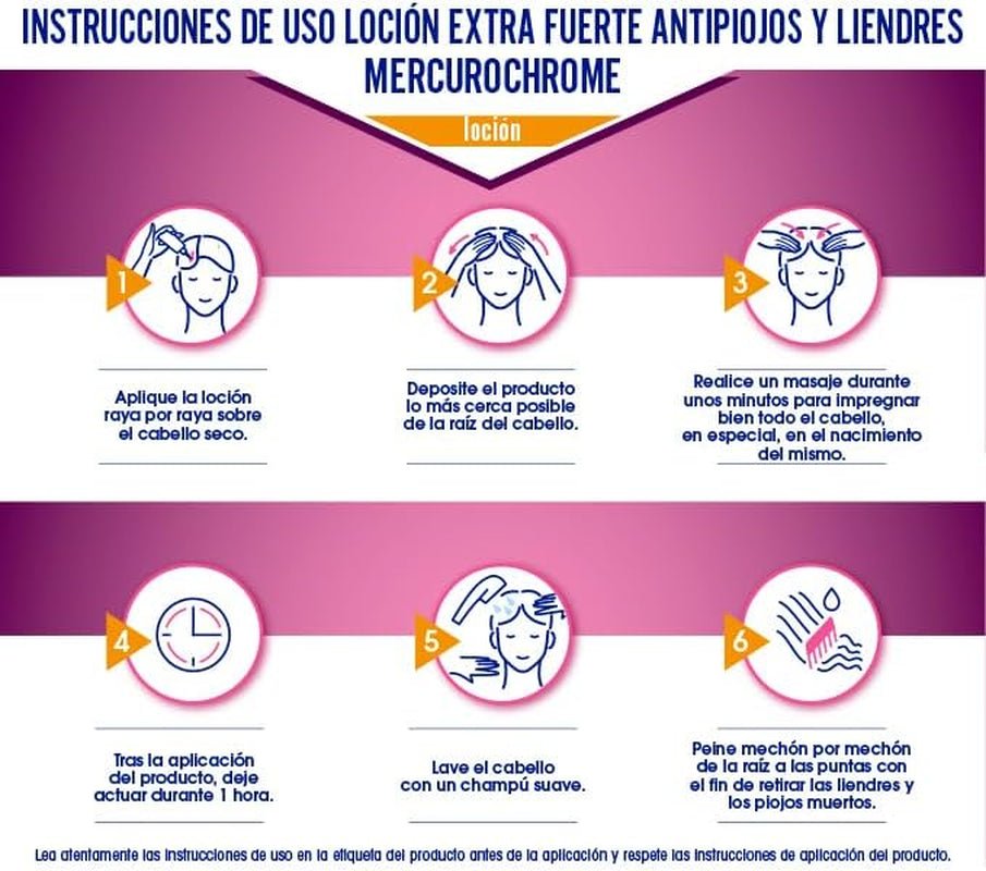 Antipiojos Y Liendres - Loción Extra Fuerte - Montber Professional Brand