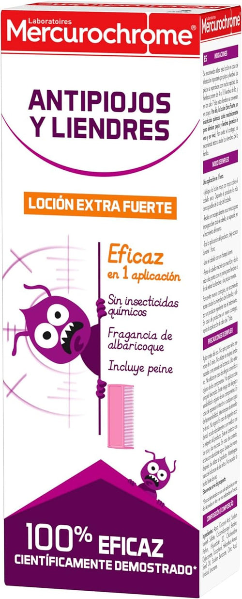 Antipiojos Y Liendres - Loción Extra Fuerte - Montber Professional Brand