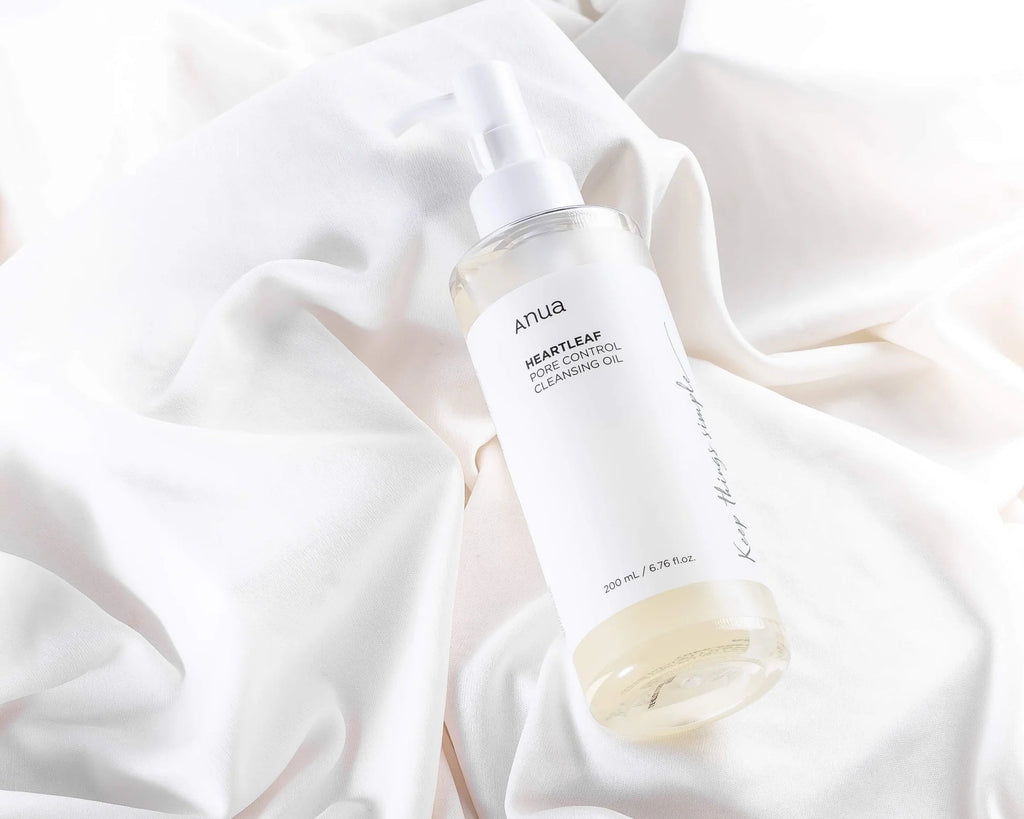 Anua Heartleaf Aceite Desmaquillante y Limpiador de Poros | Limpieza Suave para Piel Sensible – Cosmética Coreana K - Beauty (200ml) - Montber Professional Brand