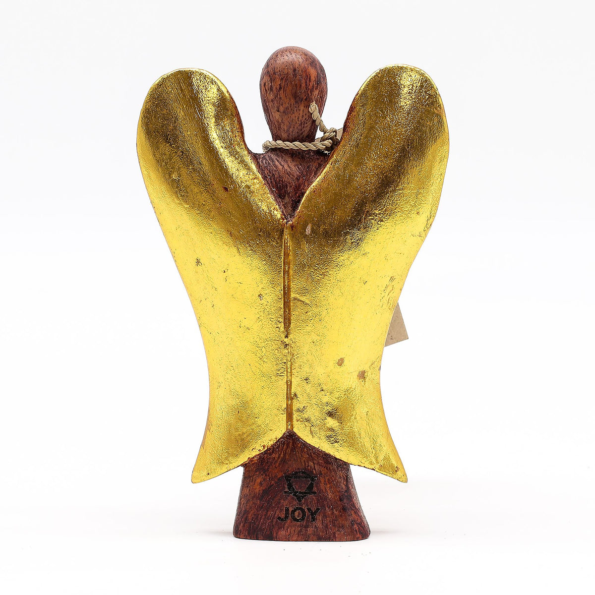 Ángel Hati-Hati tallado a mano 15 cm - Felicidad