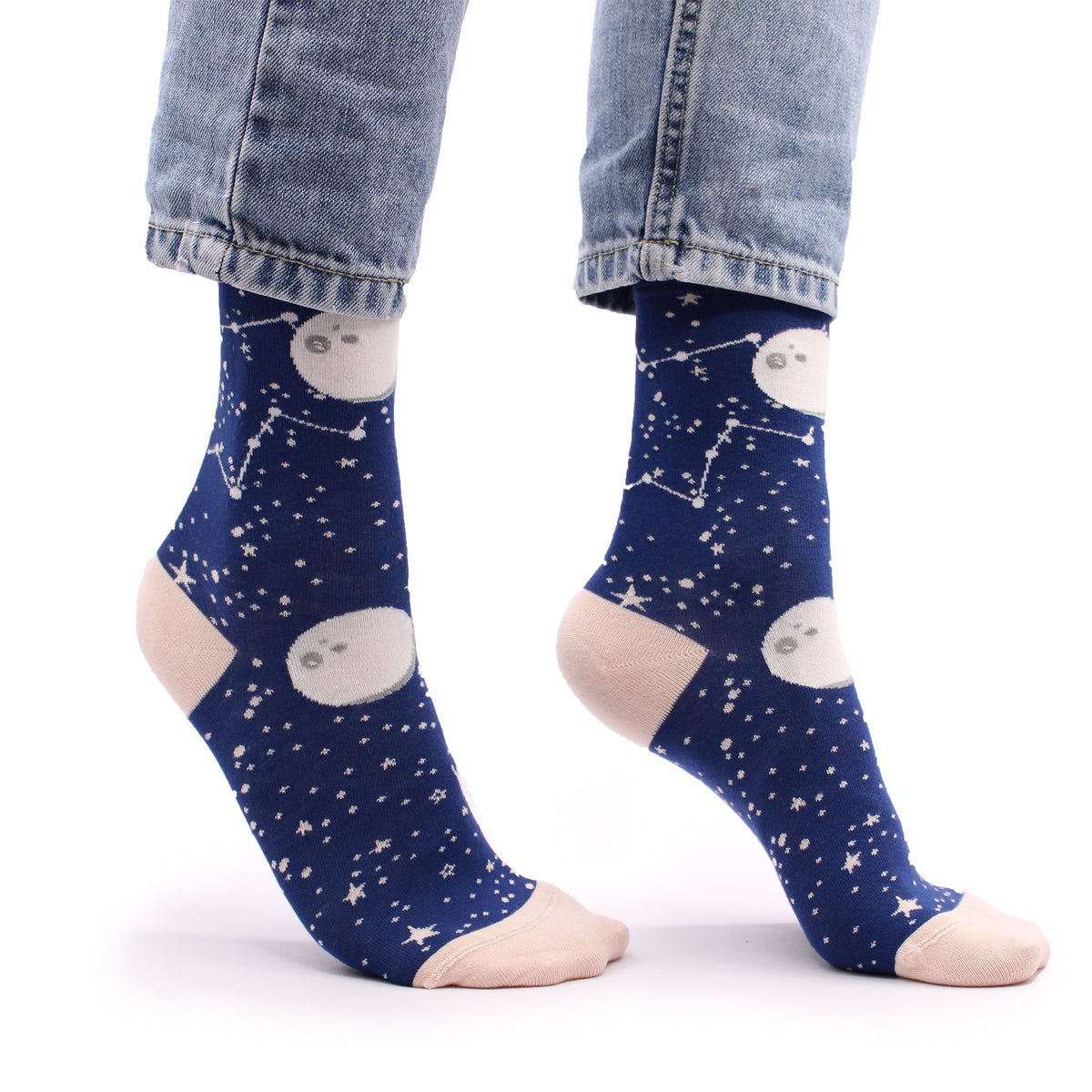 Calcetines de bambú Hop Hare - Moonwalk (talla 36-40)