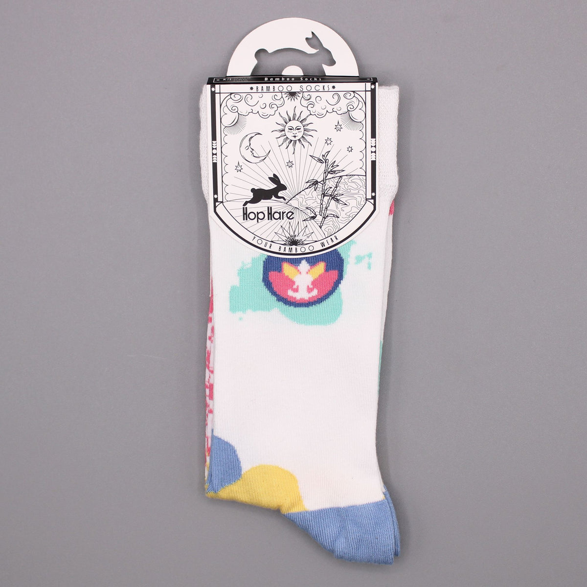 Calcetines de bambú Hop Hare - Meditación (talla 36-40)