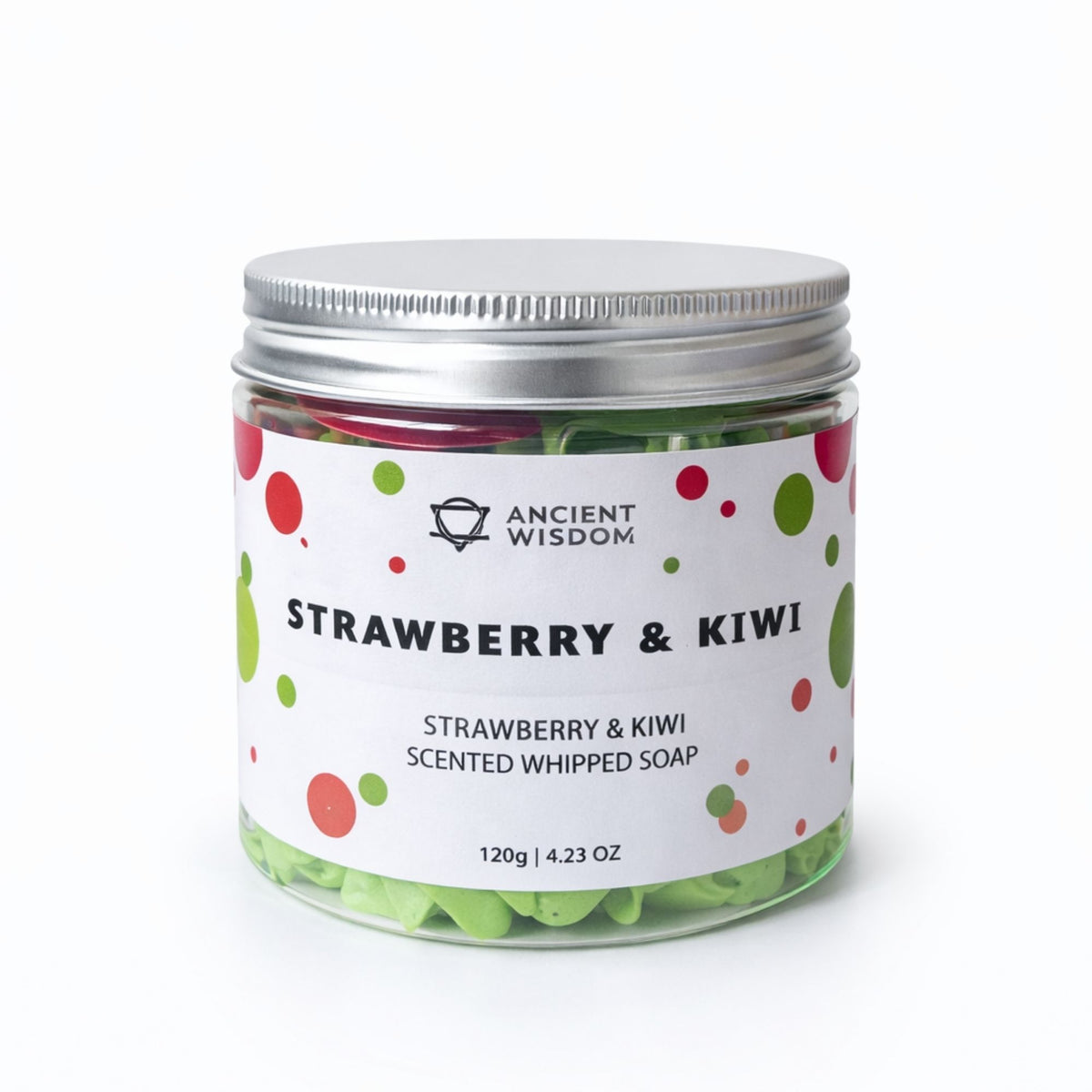 Jabón batido de Fresa y Kiwi de 120 g