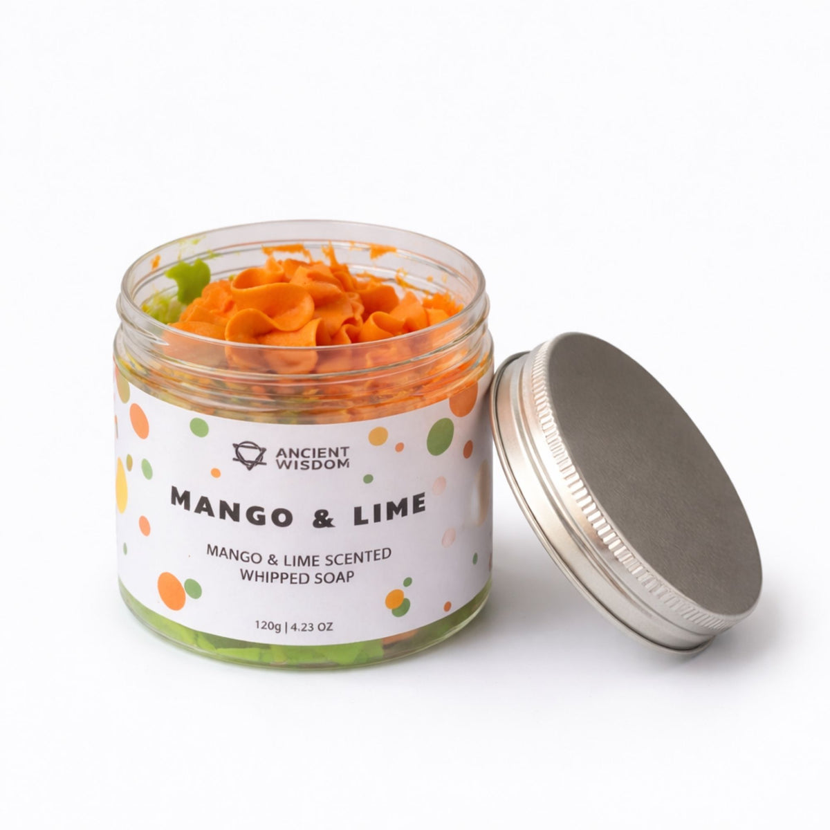 Jabón batido de Mango y Lima de 120 g, foto 2