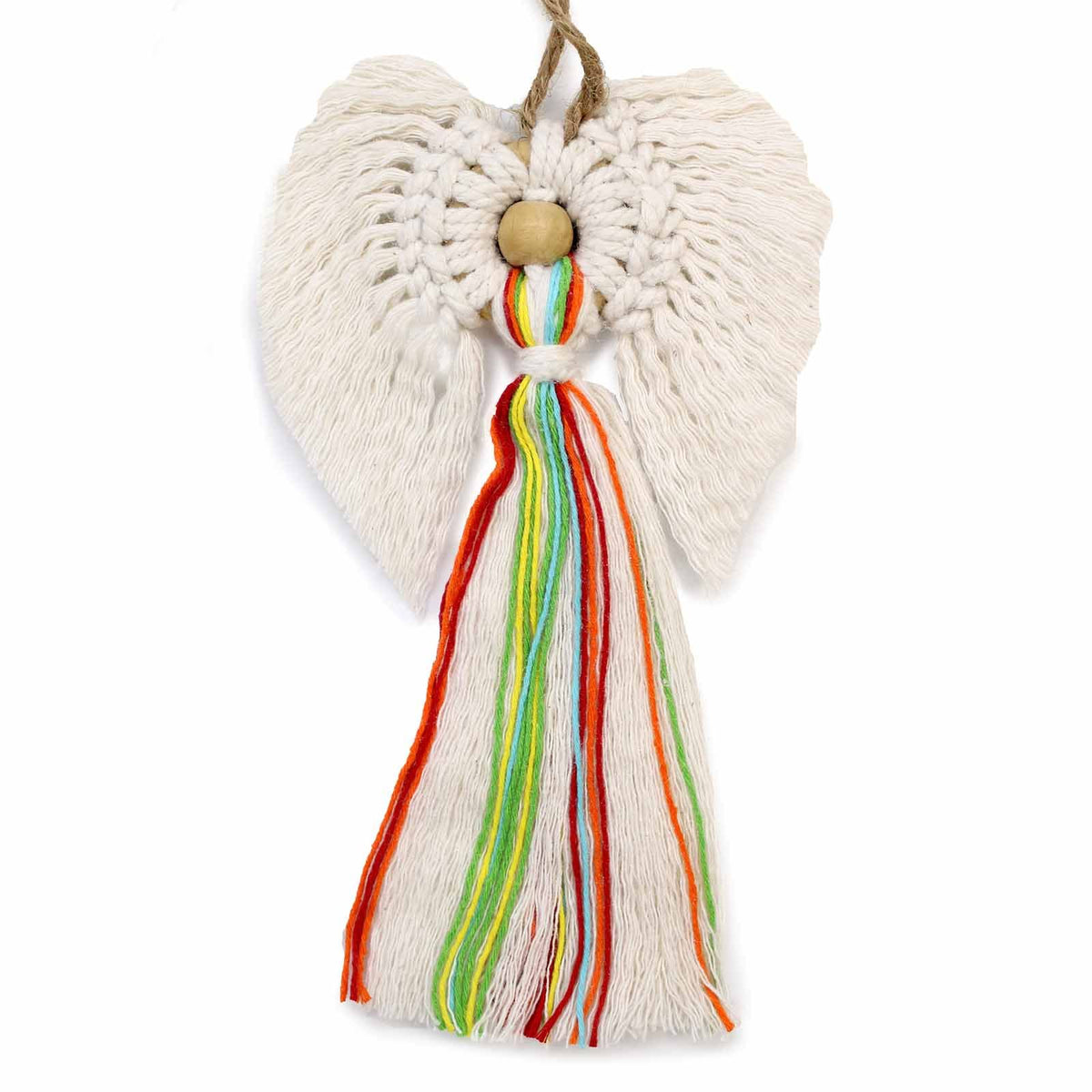 Ángel de macramé en caja de regalo - Armonía