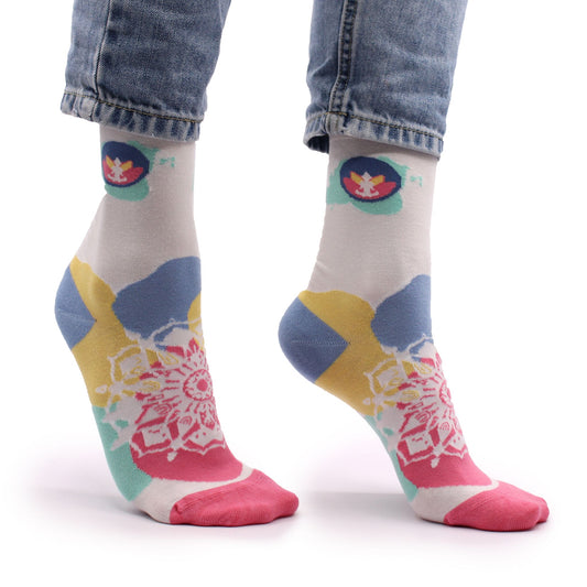 Calcetines de bambú Hop Hare - Meditación (talla 36-40)