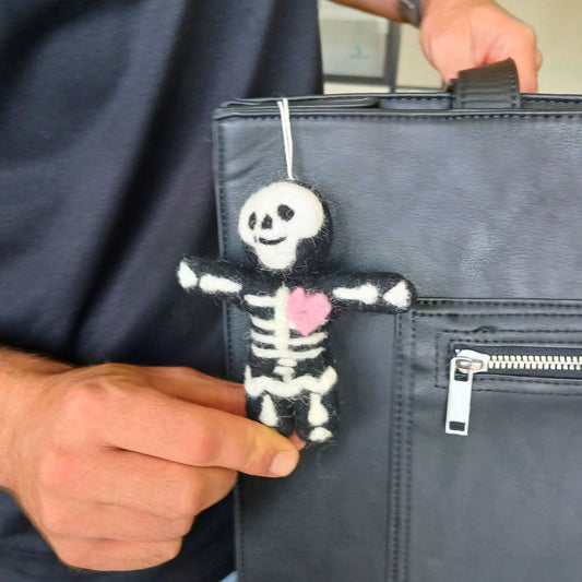 Colgantes de fieltro para bolso - Amuletos místicos (selección mixta)