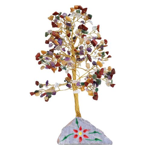 Árbol de gemas indio multigema con 320 piedras, foto 2