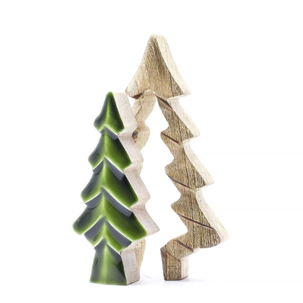 Decoración de madera - Árbol dentro de un árbol 15 x 10 cm