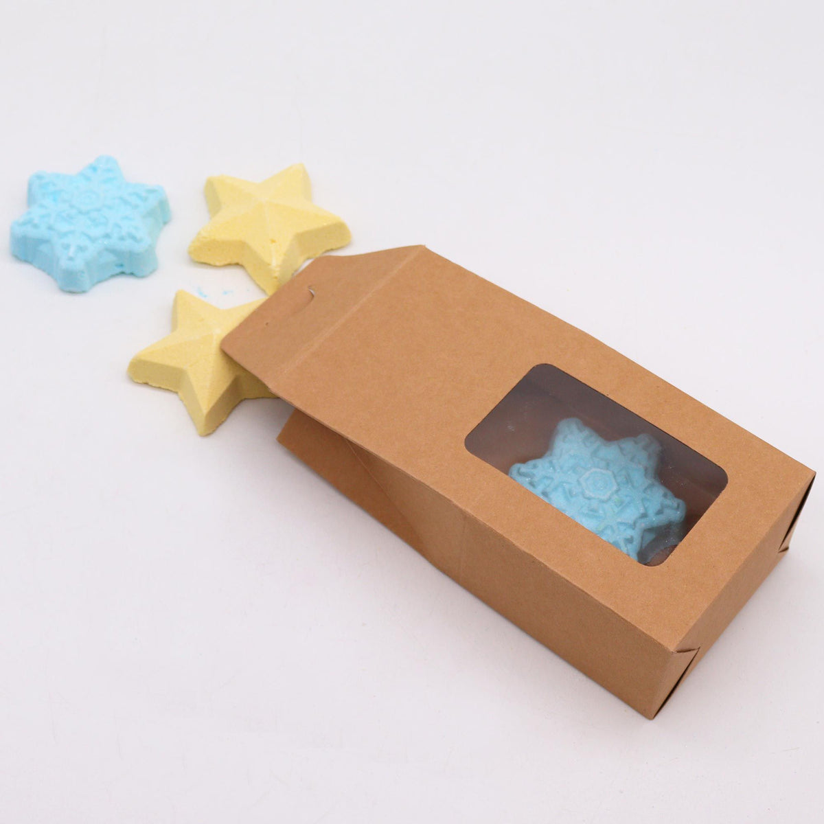 Pack de 4 bombas de baño navideñas - Sigue la Estrella