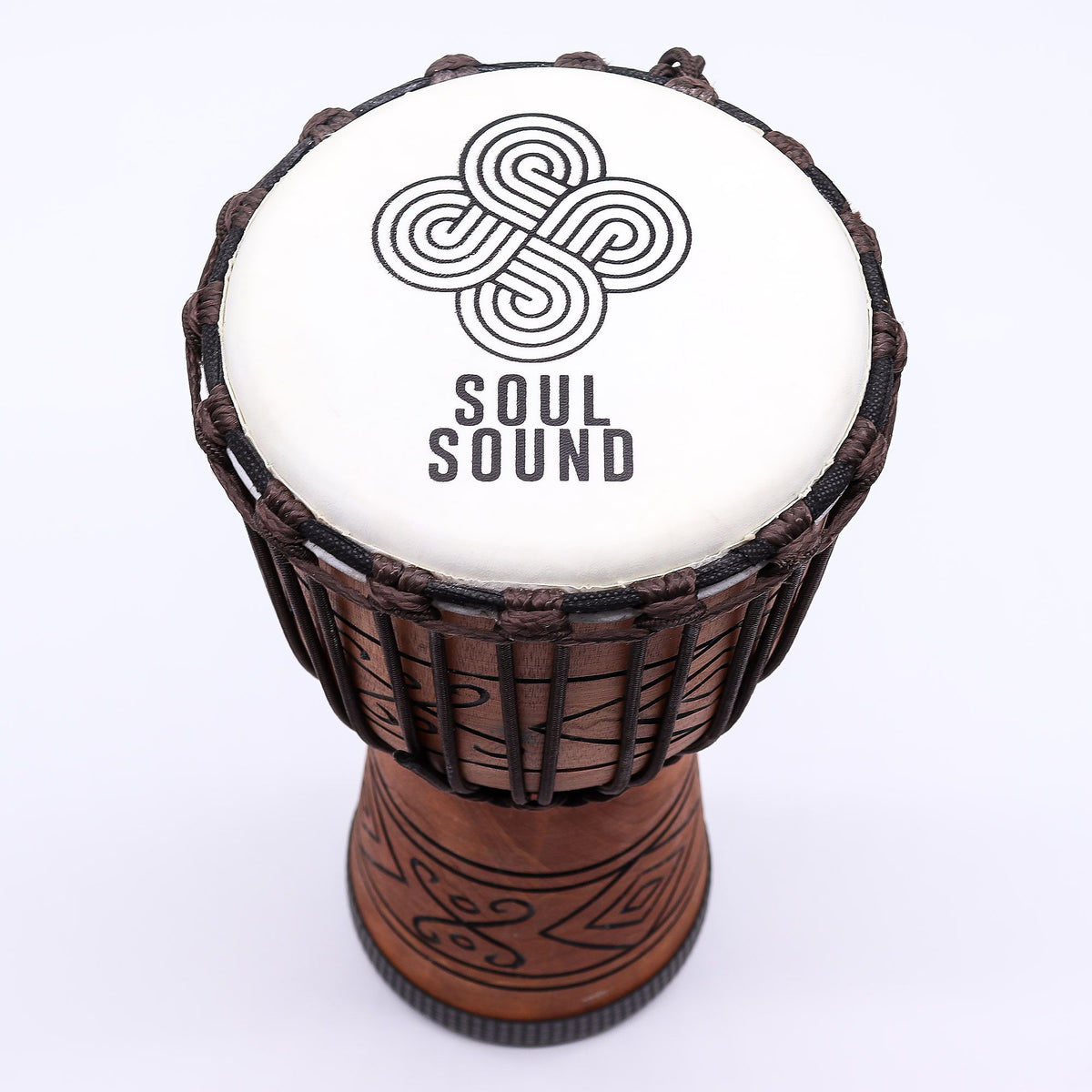 Djembé Pro Soul Sound de 40 cm tallado a mano, foto 3
