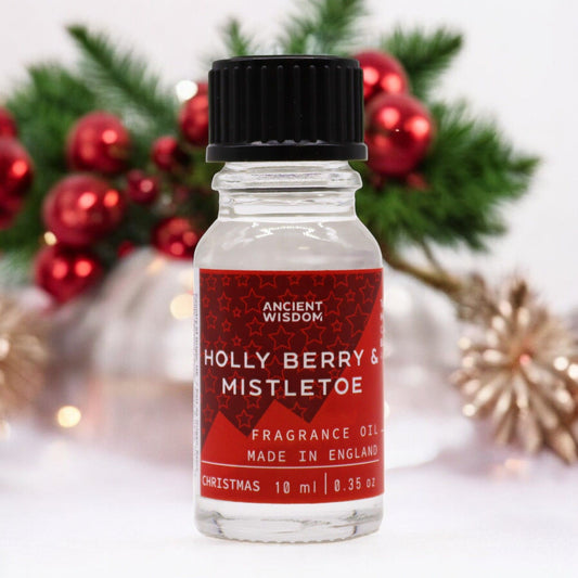 Aceite de fragancia 10 ml - Acebo, Bayas y Muérdago