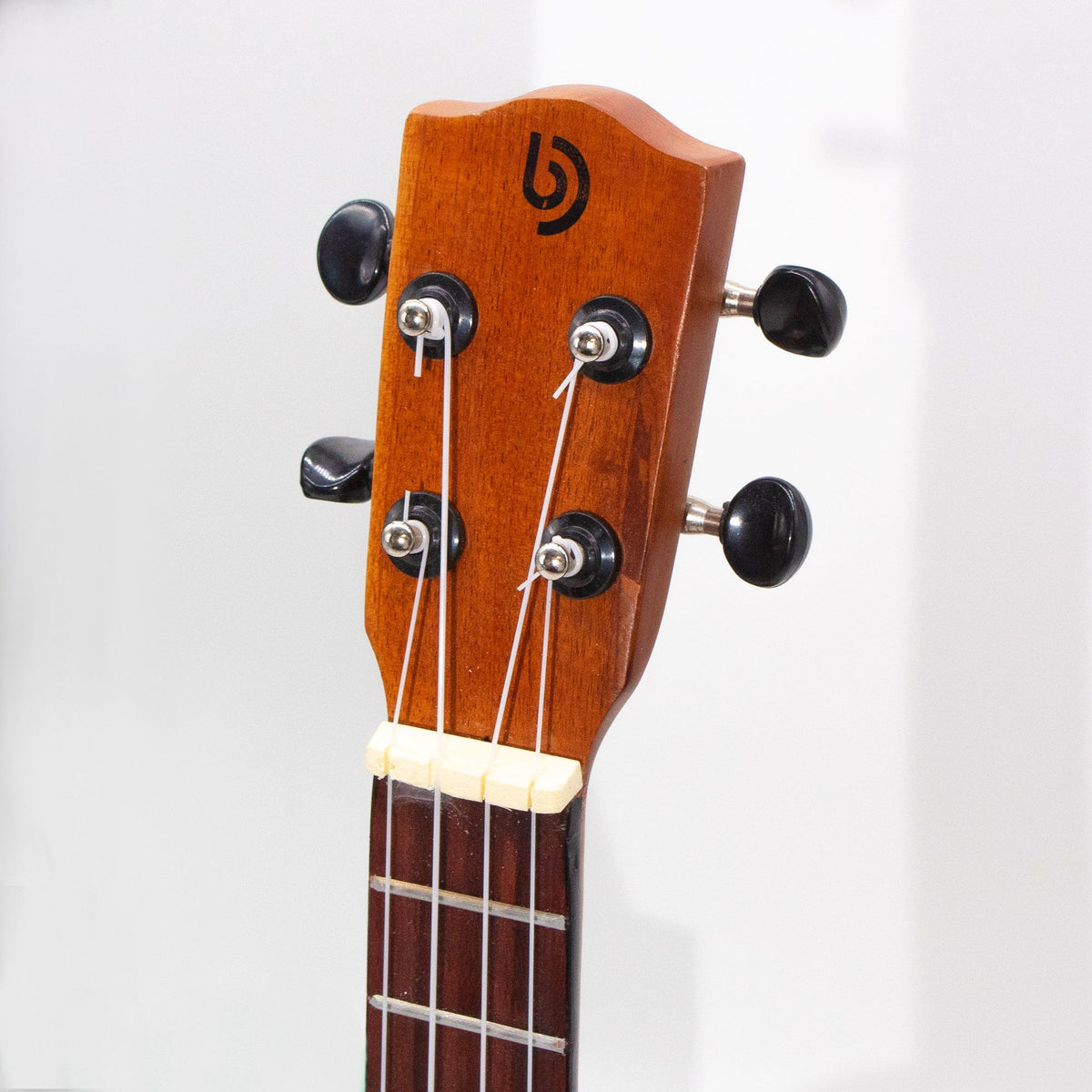 Ukelele artesanal sunburst naranja de 4 cuerdas, foto 4