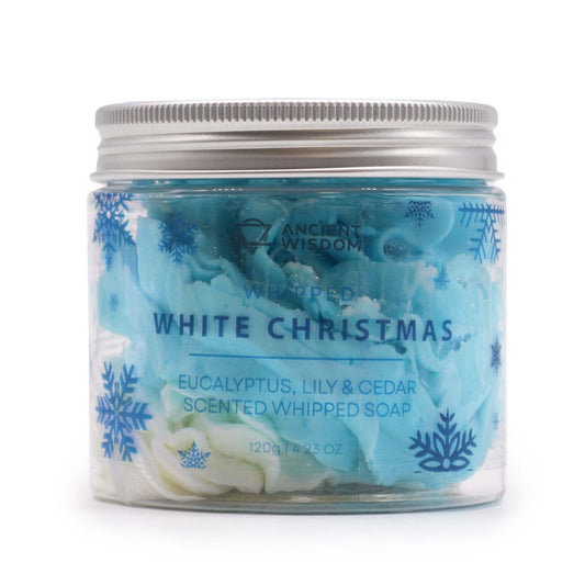 Jabón batido navideño Blanca Navidad de 120 g
