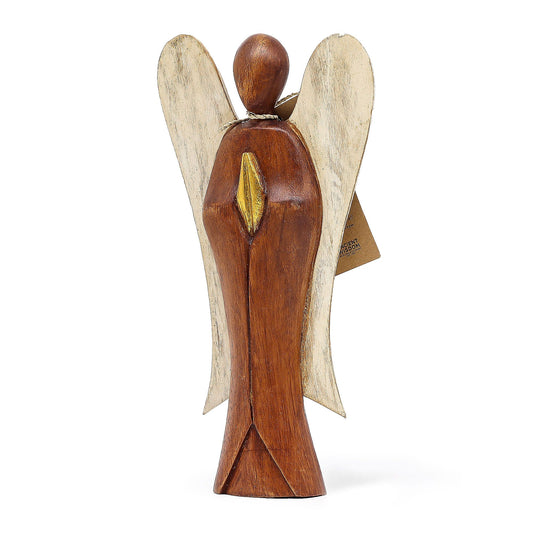 Ángel Hati-Hati tallado a mano 25 cm - Amor
