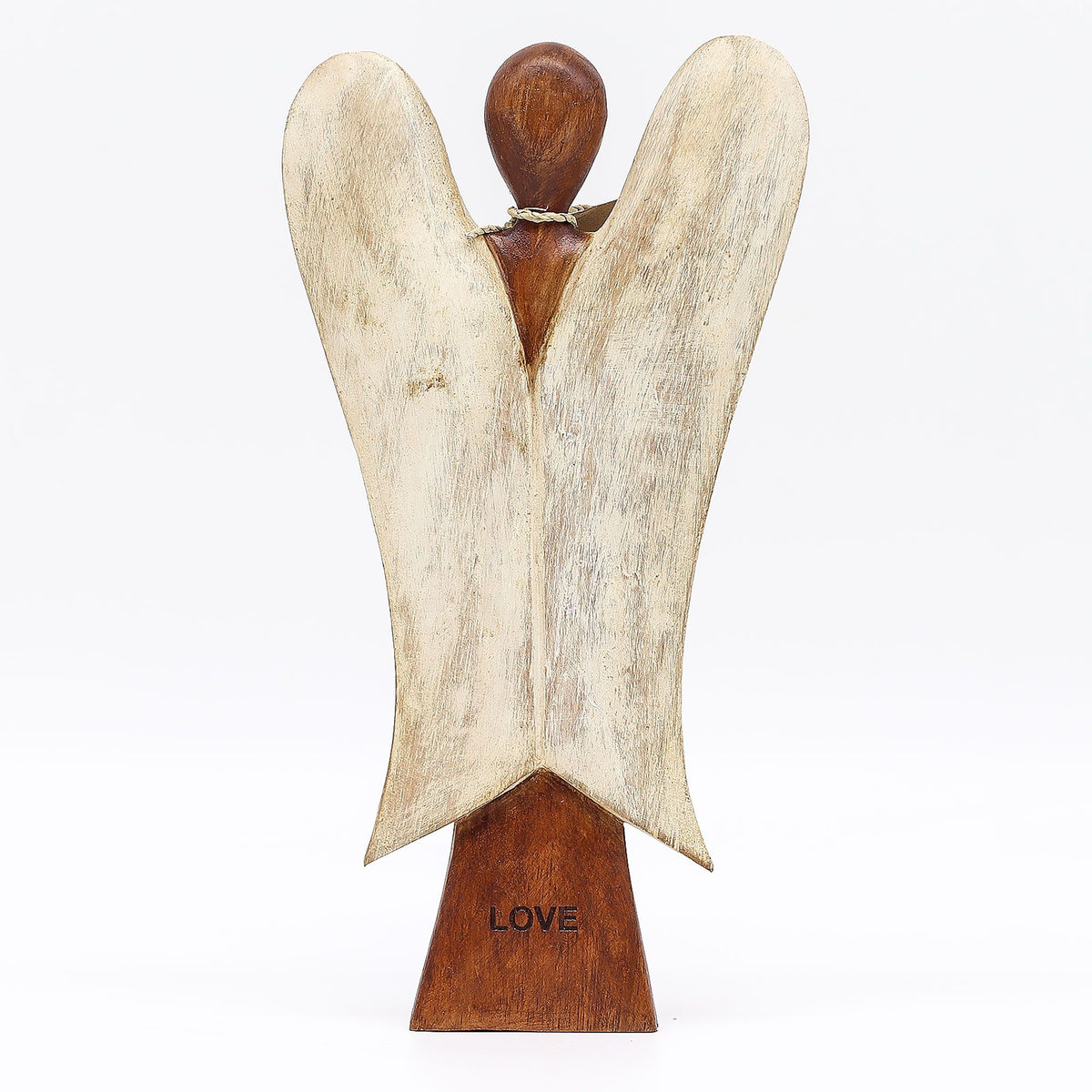 Ángel Hati-Hati tallado a mano 25 cm - Amor