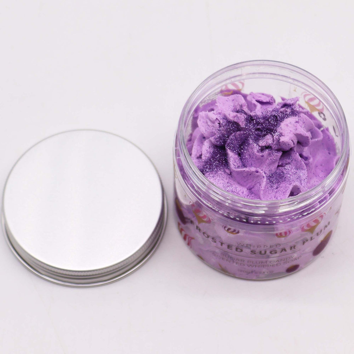 Jabón batido navideño Ciruela y Azúcar Glas de 120 g - imagen 2