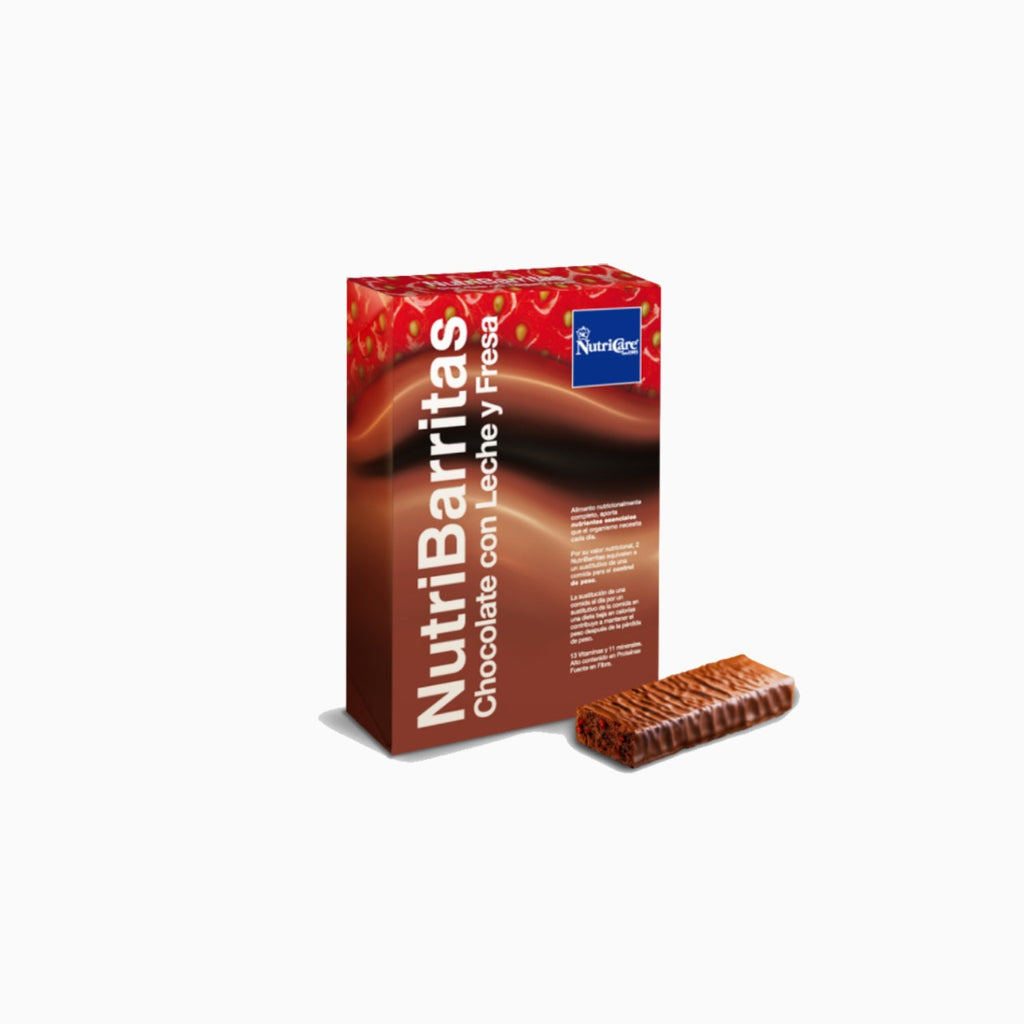 Barritas Chocolate con Leche y Fresa - Montber Professional Brand