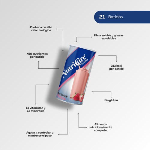 Batido de Fresa - Montber Professional Brand