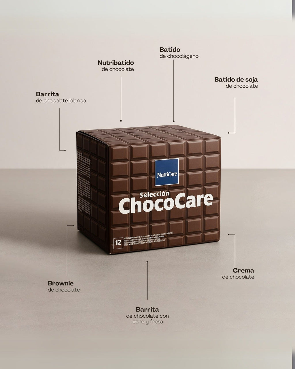 Batido | Selección Variada Chocolate ChocoCare - Montber Professional Brand