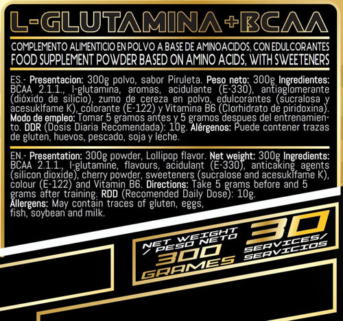 BCAA+GLUTAMINA GP NUTRITION
