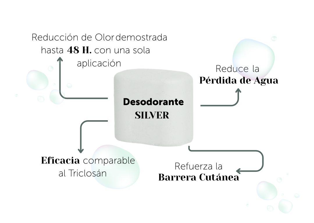 Desodorante sólido Silver Touch BANBU 45 ml para piel sensible - imagen 2
