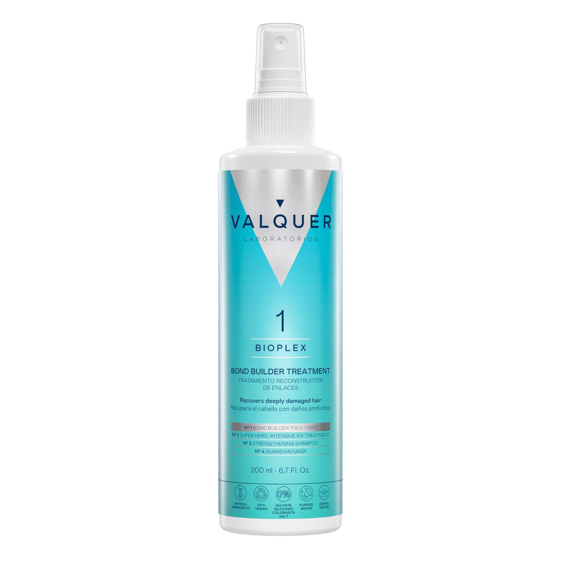 Bioplex Nº 1 - Tratamiento Reconstructor de Enlaces - 200 ml - Montber Professional Brand