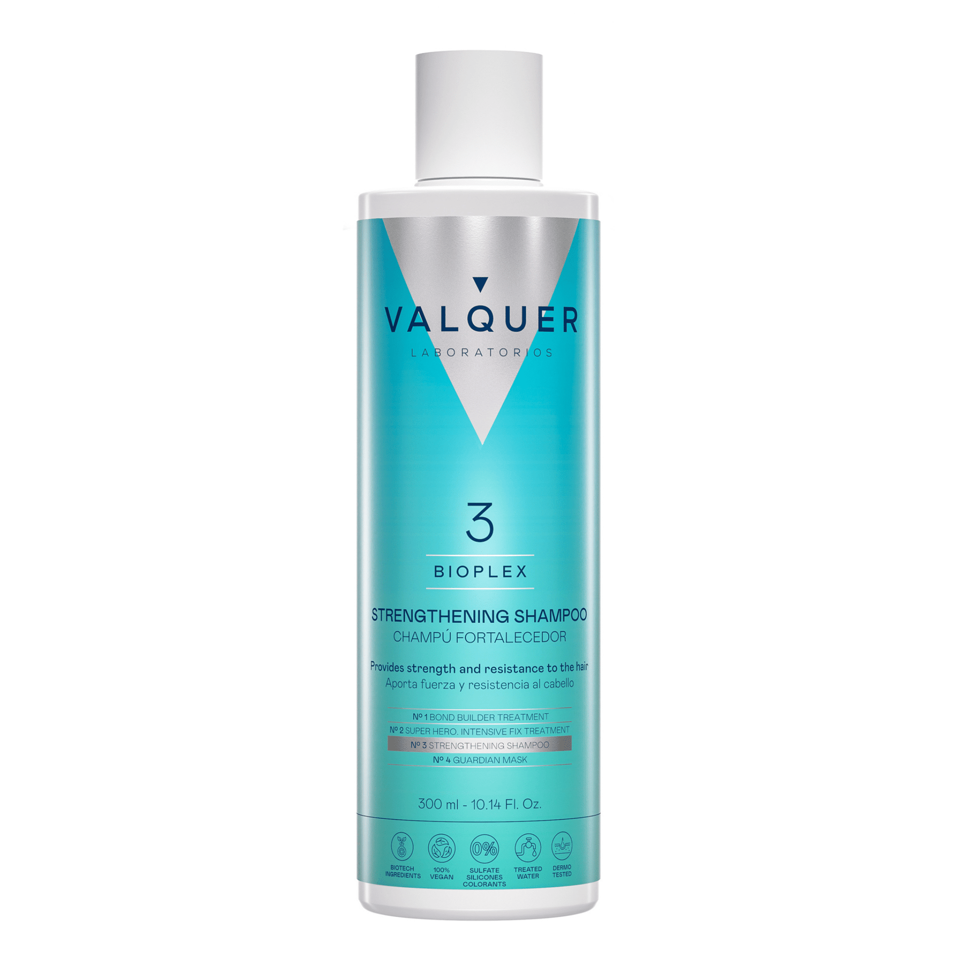 Bioplex Nº 3 - Champú Fortalecedor - 300 ml - Montber Professional Brand