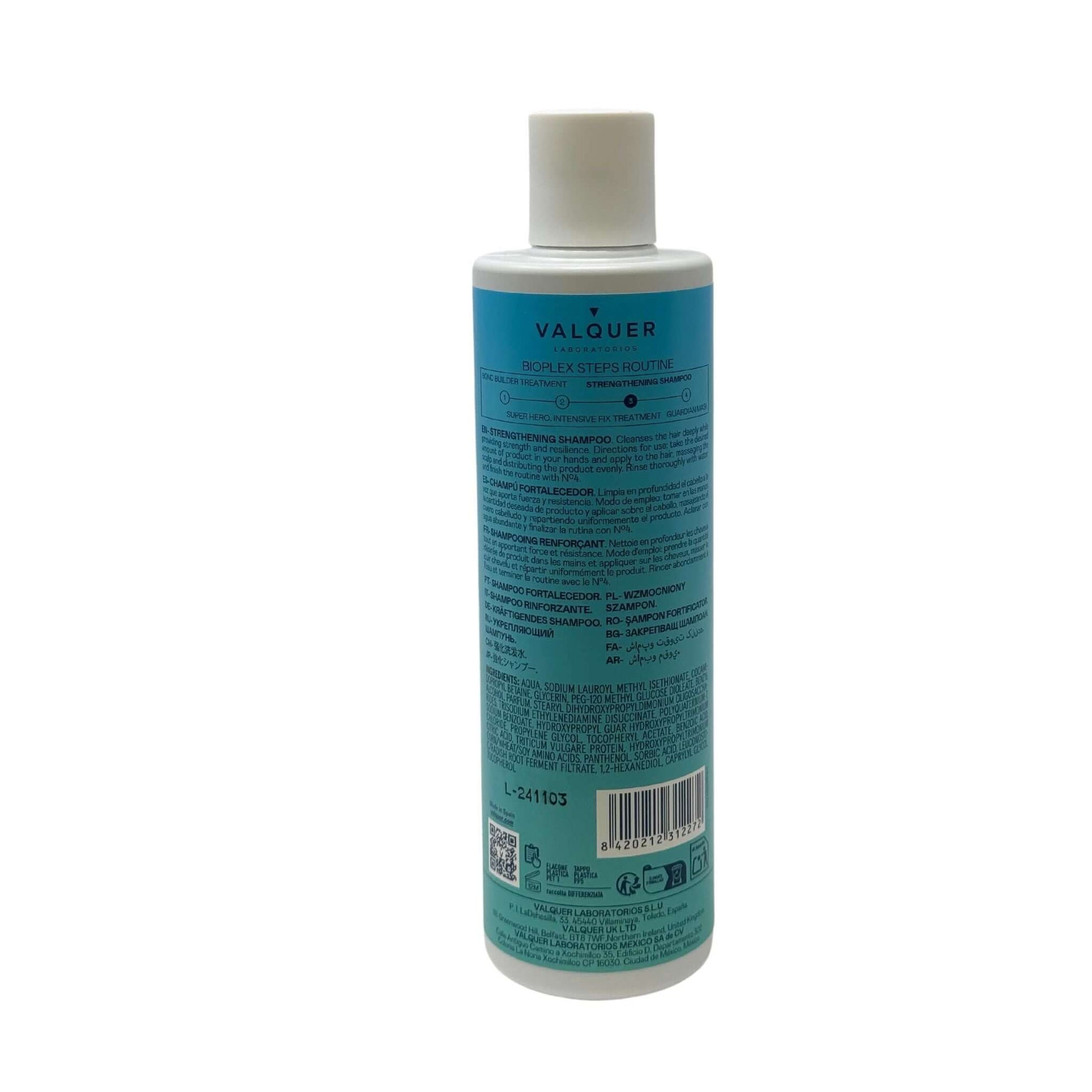 Bioplex Nº 3 - Champú Fortalecedor - 300 ml - Montber Professional Brand