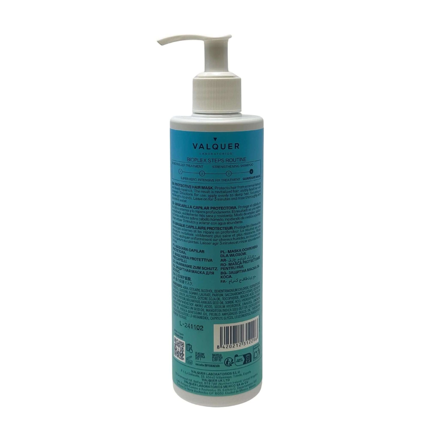 Bioplex Nº4 - Mascarilla Capilar Protectora - 275 ml - Montber Professional Brand