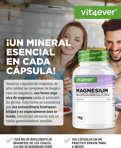 Bisglicinato de Magnesio: Energía y Salud Garantizada - Montber Professional Brand