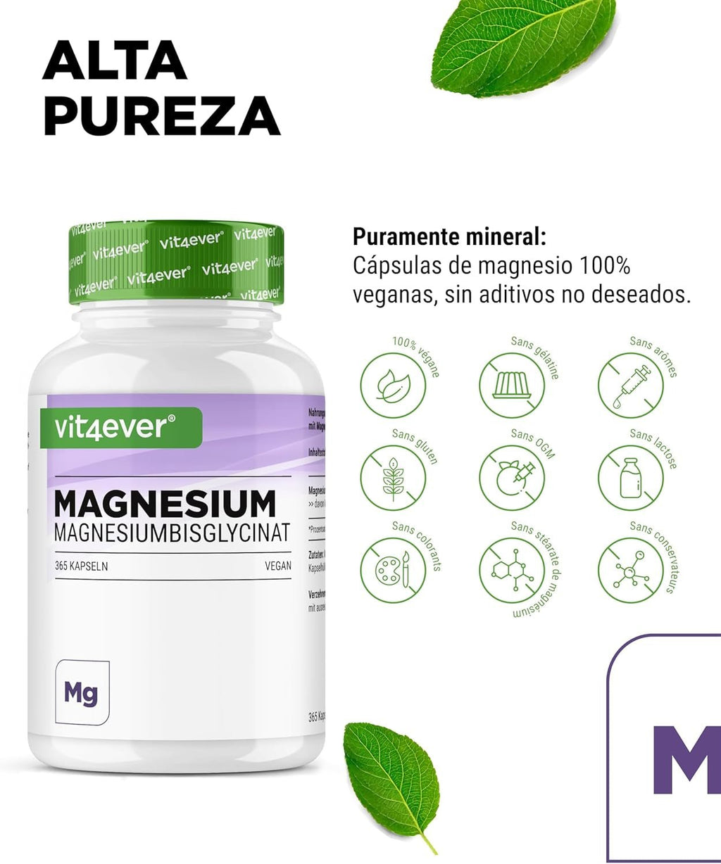 Bisglicinato de Magnesio: Energía y Salud Garantizada - Montber Professional Brand