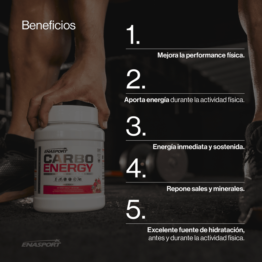 Carbo Energy | Recupera, Hidrata y Aumenta tu Energía - Montber Professional Brand