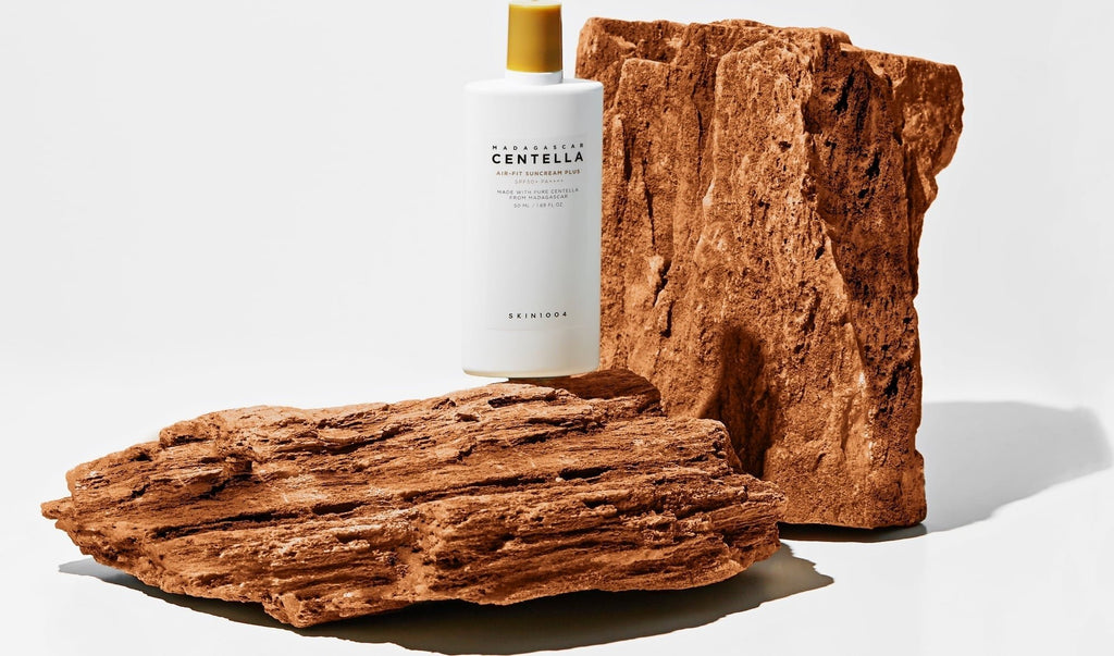 CENTELLA - Crema solar Air - Fit Plus con centella de Madagascar, 50 ml, SKIN1004 - Montber Professional Brand