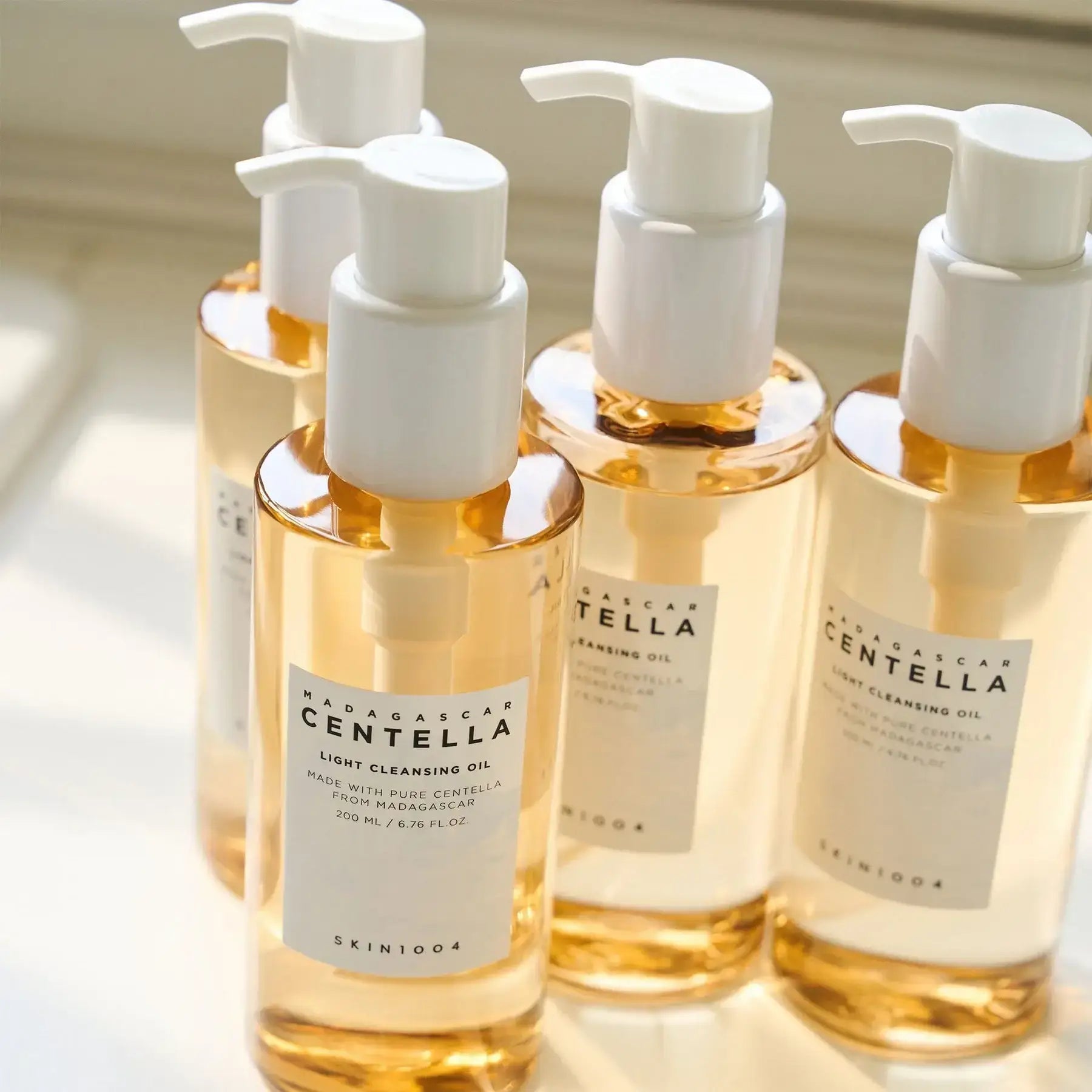 CENTELLA - SKIN1004 Aceite limpiador ligero de centella de Madagascar 200 ml - Montber Professional Brand
